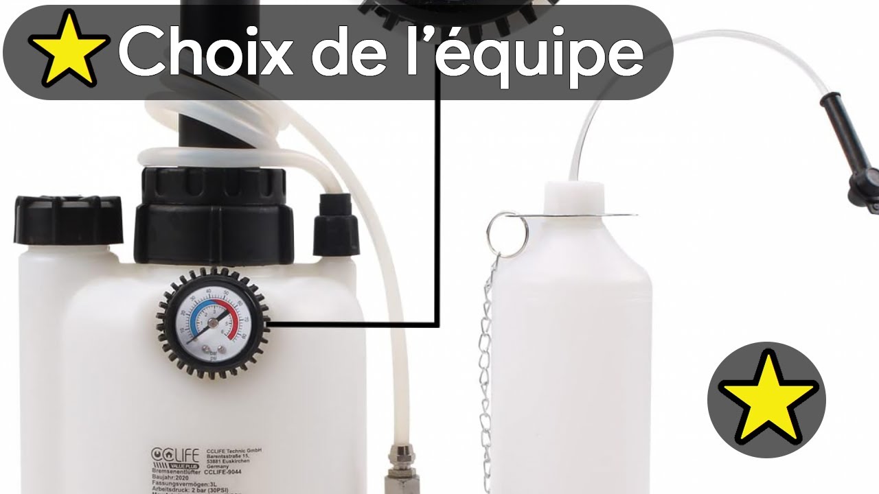 🏆 TOP 3 MEILLEUR PURGEUR DE FREIN MANUEL POUR VOITURE 2025 🔥