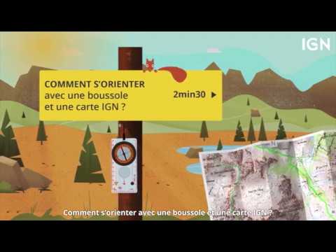 Comment s'orienter avec une boussole et une carte IGN ?