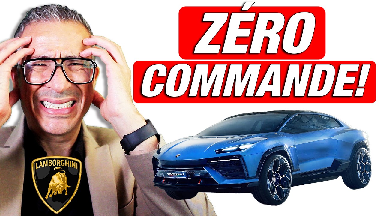 Lamborghini ABANDONNE son modèle électrique ! PERSONNE n'en veut !