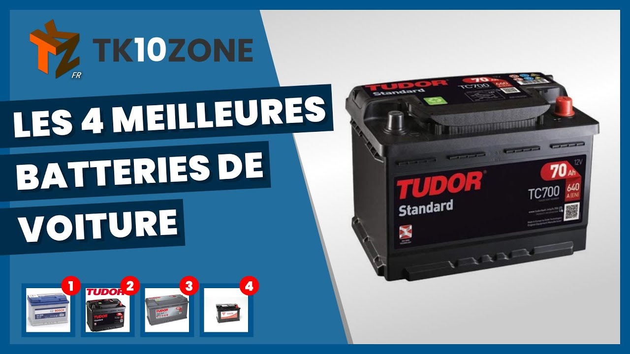 Les 4 meilleures batteries de voiture