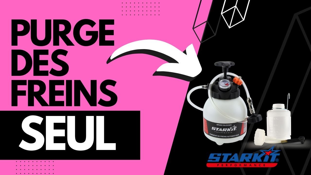 Purger les freins tout seul? | Purgeur de freins Starpieces | TUTO | TEST