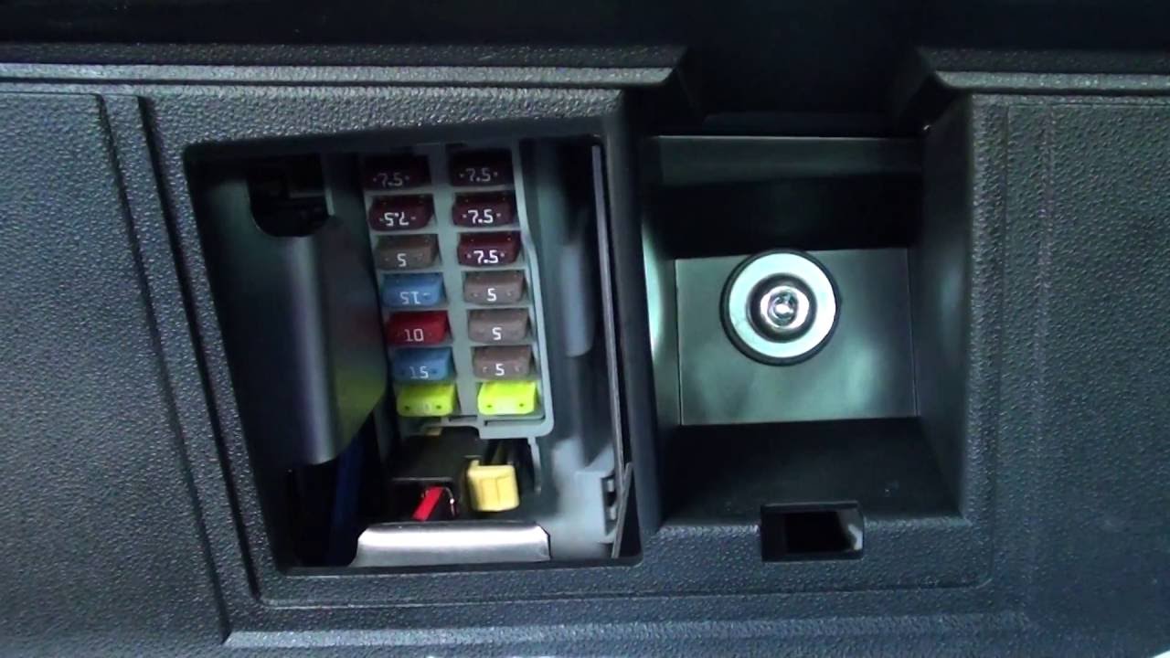 Fiat 500 Interior Fuse Box Location