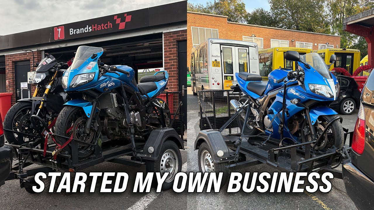 Starting My Own Motorbike Transport Business, First Job!