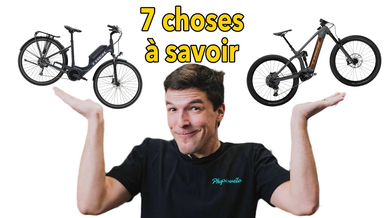 Vélos 🚴‍♂️⚡️ électriques: 7 CHOSES à savoir AVANT d'acheter!