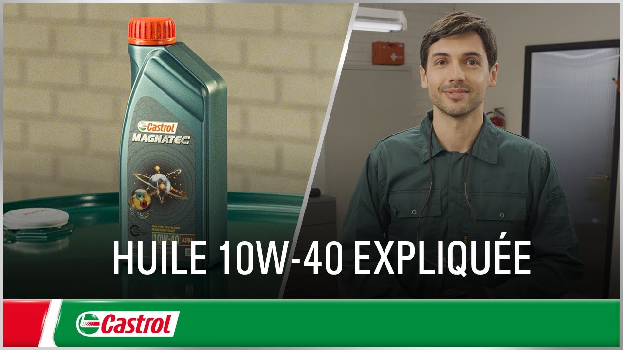 Huile 10W-40 expliquée | Types d'huile moteur pour motos | Castrol France