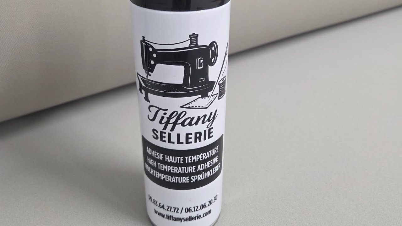Comment recoller un ciel de toit facilement | Colle en spray haute température Tiffany Sellerie