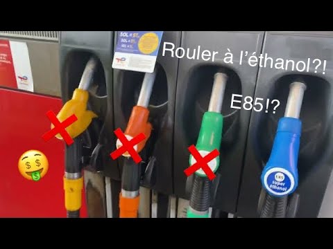 Rouler à l’éthanol E85 dans une voiture essence sans boîtier ni reprog possible!!