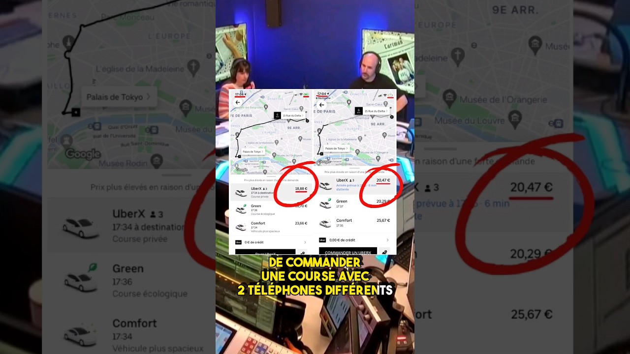 Bon Plan FUN RADIO UBER #uber #vtc #bonplan #astuce #moinscher #taxi #Paris #shorts