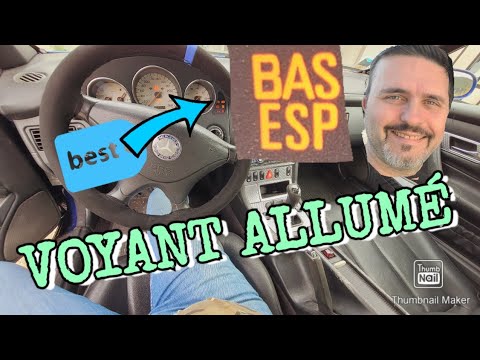 VOYANT (BAS , ASR , ESP ) ALLUMÉ !! POURQUOI ? COMMENT L'ENLEVER ?