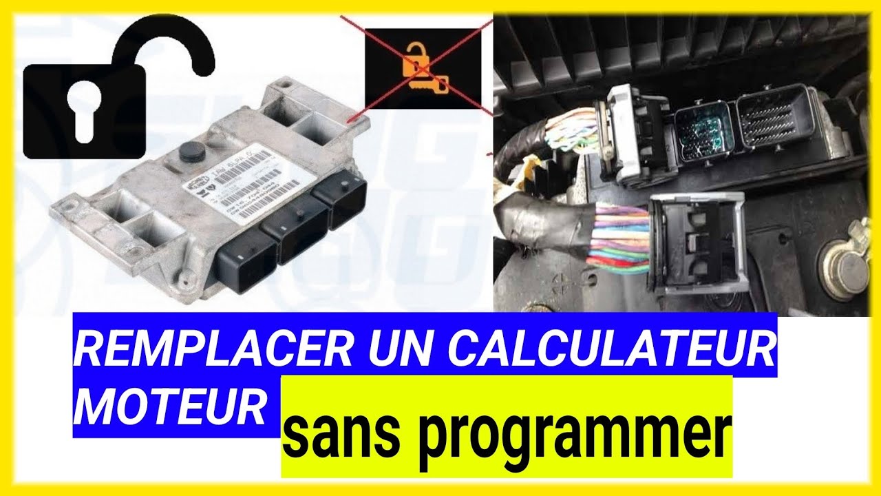 comment remplacer un calculateur moteur ( ecu ) sans programmer ?