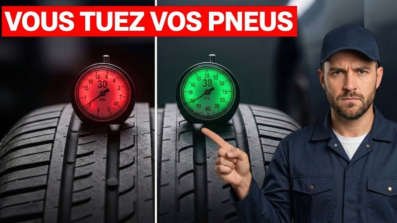 ARRÊTEZ de régler la pression des pneus à 32 PSI ! (Vous détruisez lentement votre voiture)