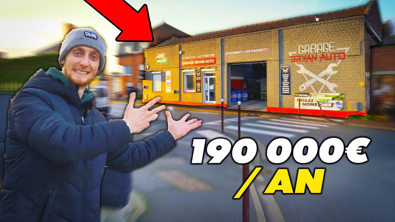 85 000 € INVESTIS POUR UN GARAGE AUTOMOBILE ! (ca a marché ?)