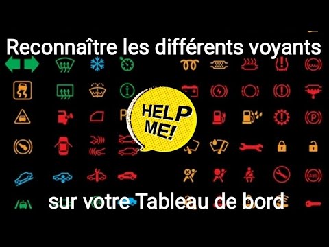 🔵🔵🚙 Reconnaître les différents Voyants sur votre tableau de bord auto !!! 🚙🔵🔵