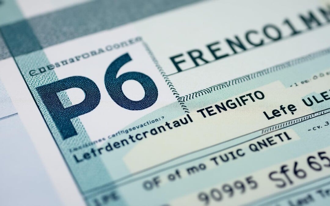 Carte grise P6 : que signifie ce champ et comment le lire ?