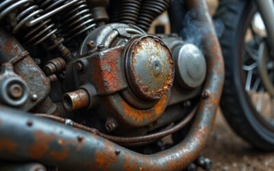 Moteur de moto grippé : causes, symptômes et solutions possibles