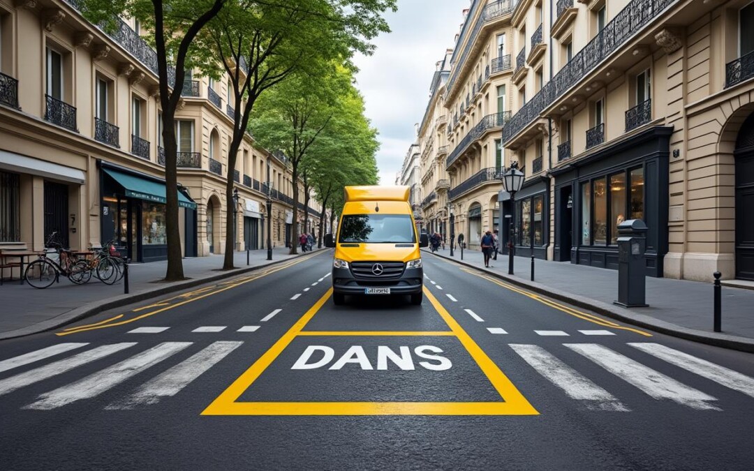 Place livraison Paris : règles de stationnement et risques d’amende