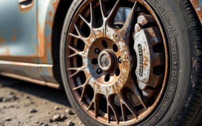 Jante rouillée : à partir de quand est-ce dangereux et que faire ?